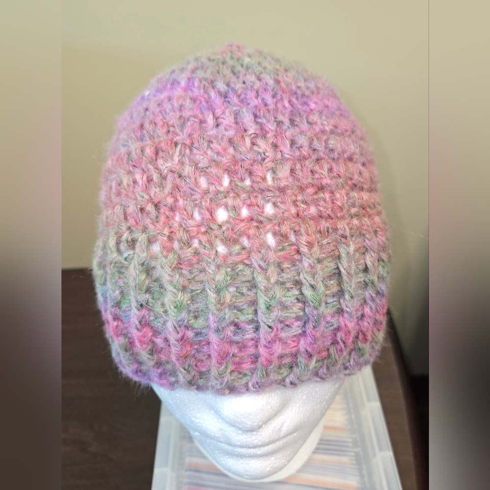 Handmade Multicolor Crochet Beanie